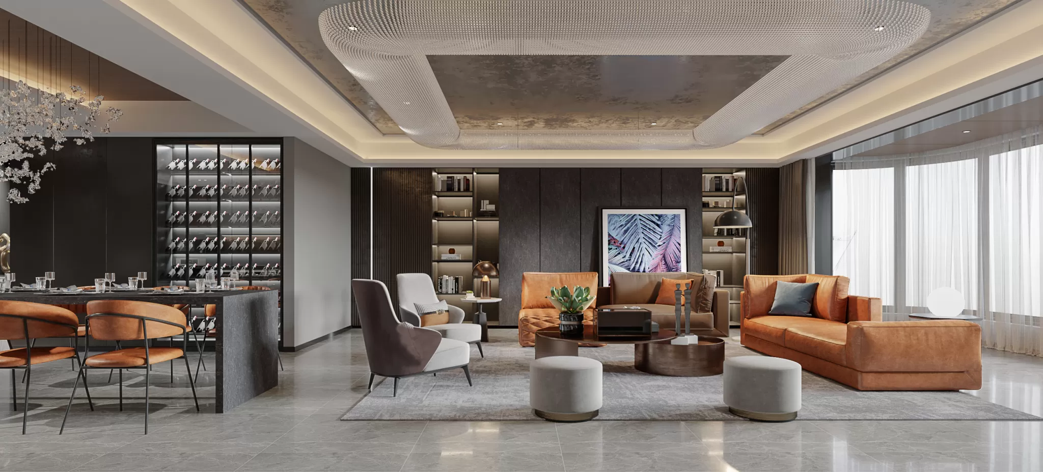 CORONA SCENES – LIVING ROOM – 2982