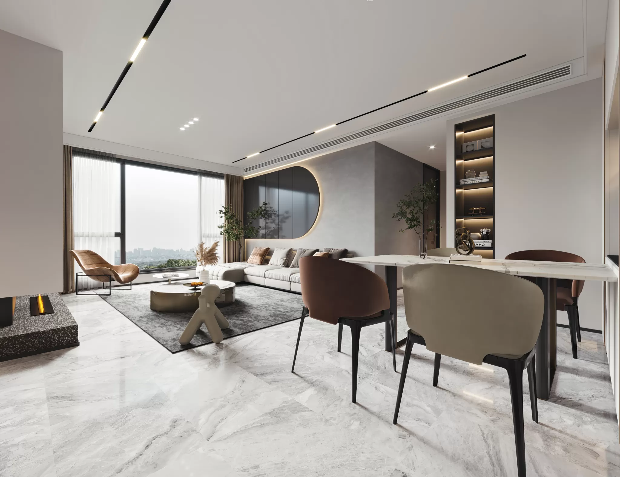 CORONA SCENES – LIVING ROOM – 2991