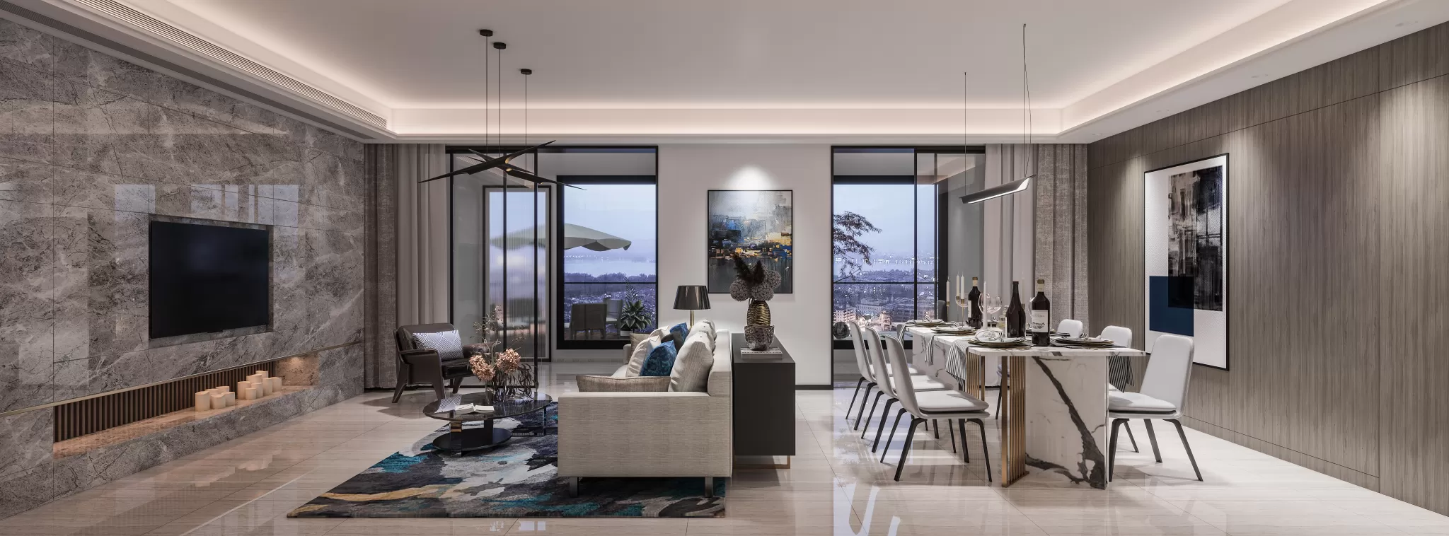 CORONA SCENES – LIVING ROOM – 3010