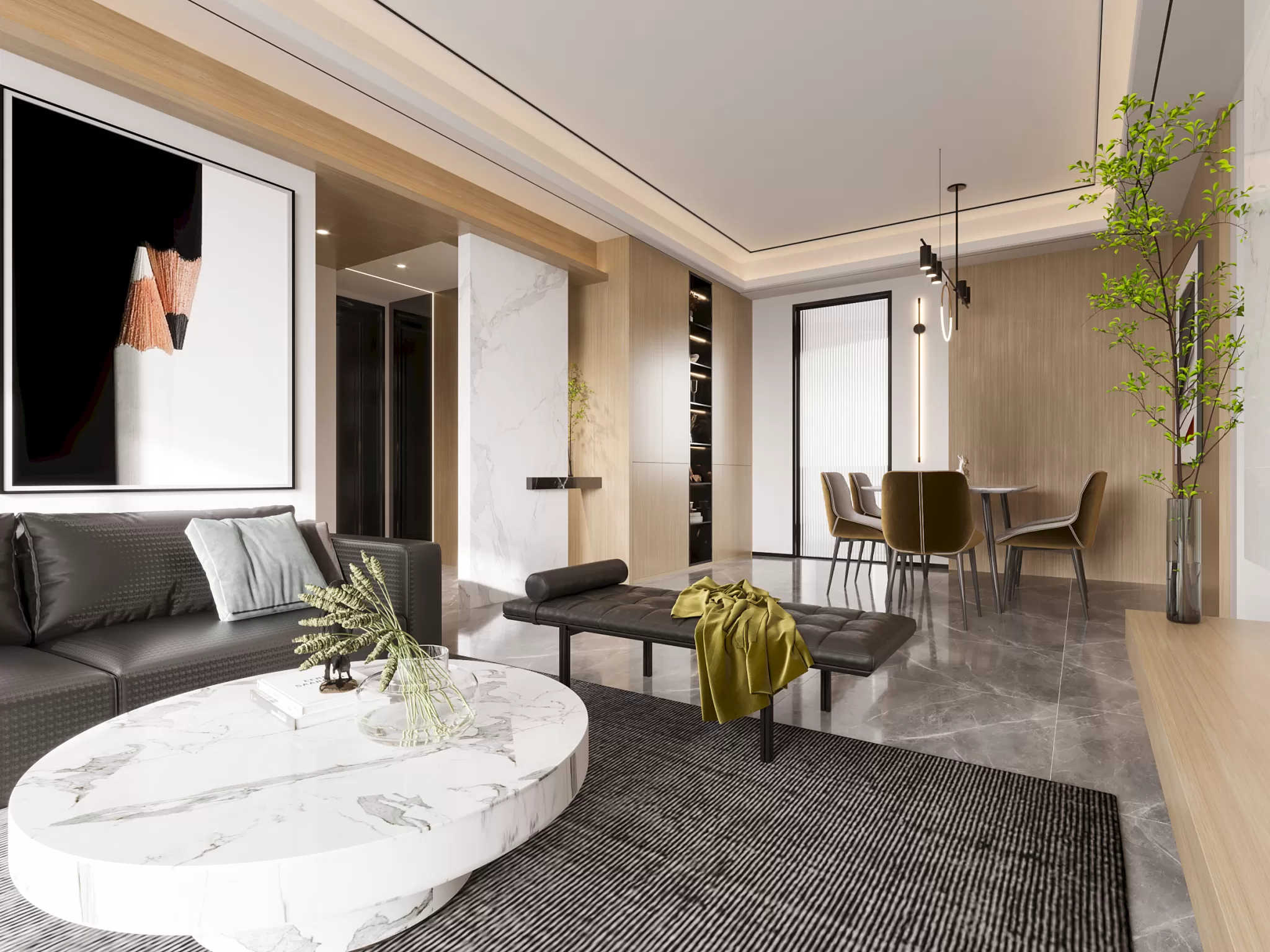 CORONA SCENES – LIVING ROOM – 3040