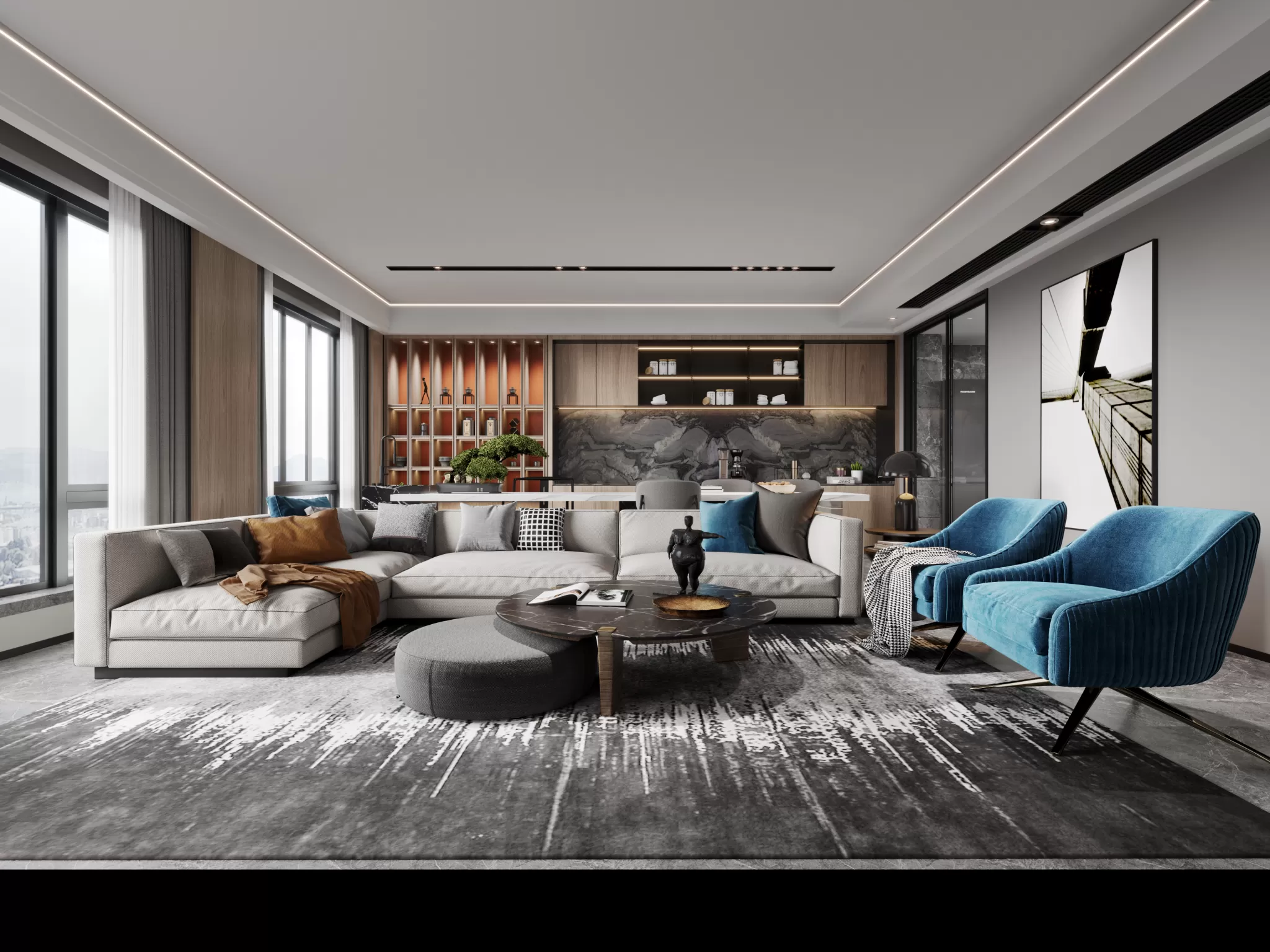 CORONA SCENES – LIVING ROOM – 3056