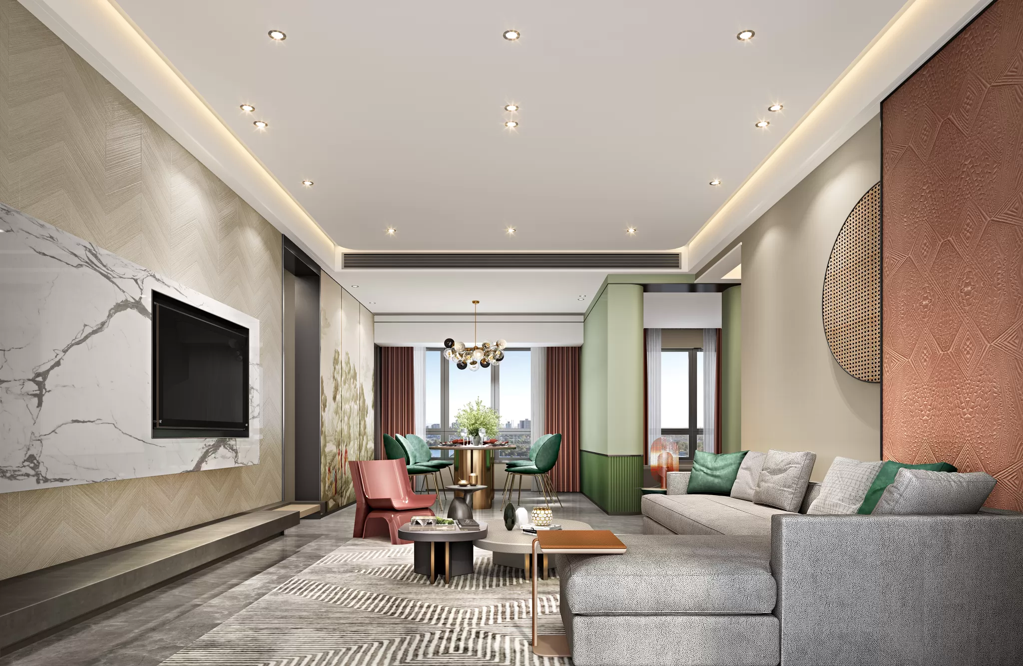 CORONA SCENES – LIVING ROOM – 3061