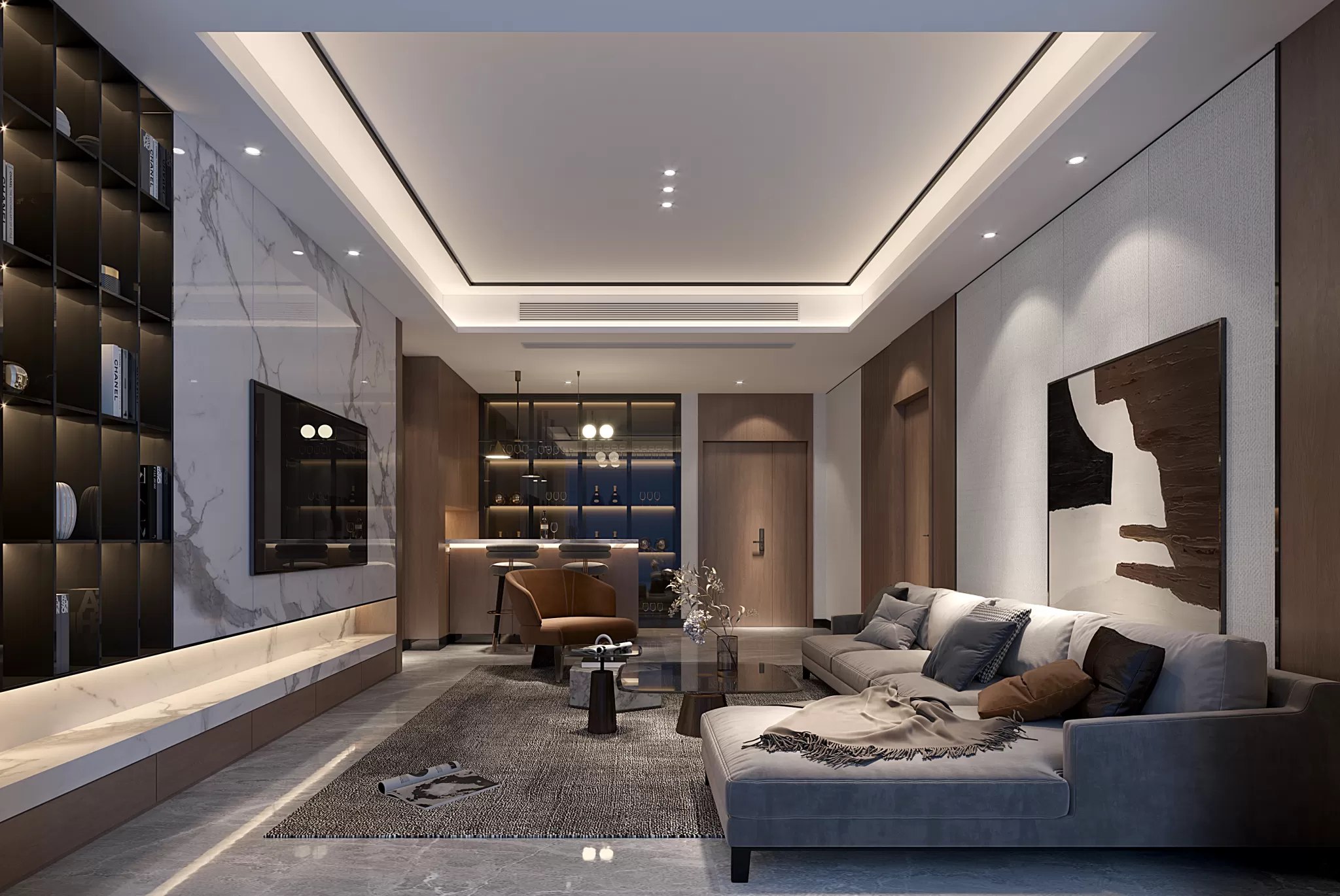 CORONA SCENES – LIVING ROOM – 3115