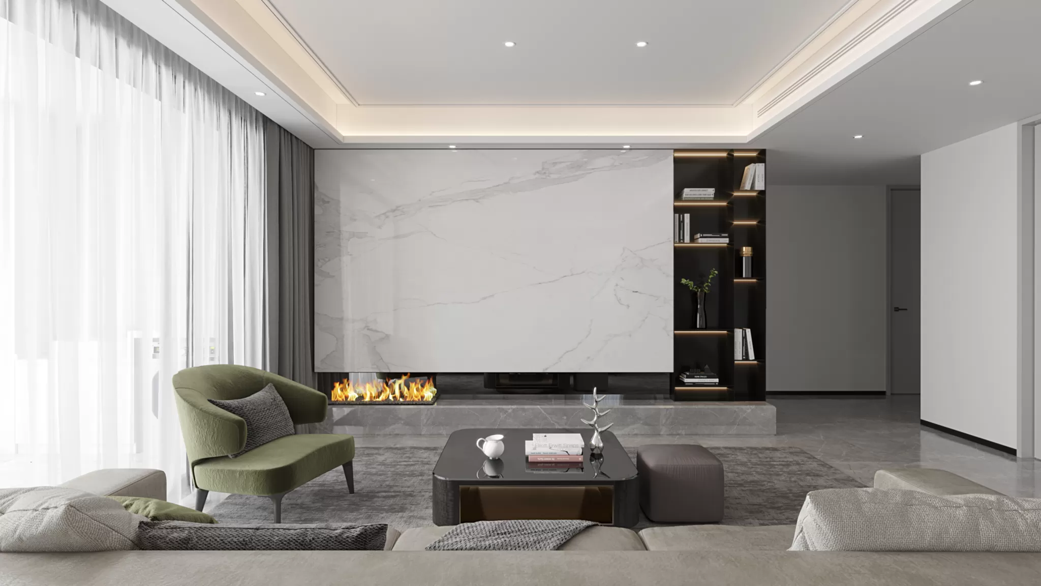 CORONA SCENES – LIVING ROOM – 3123