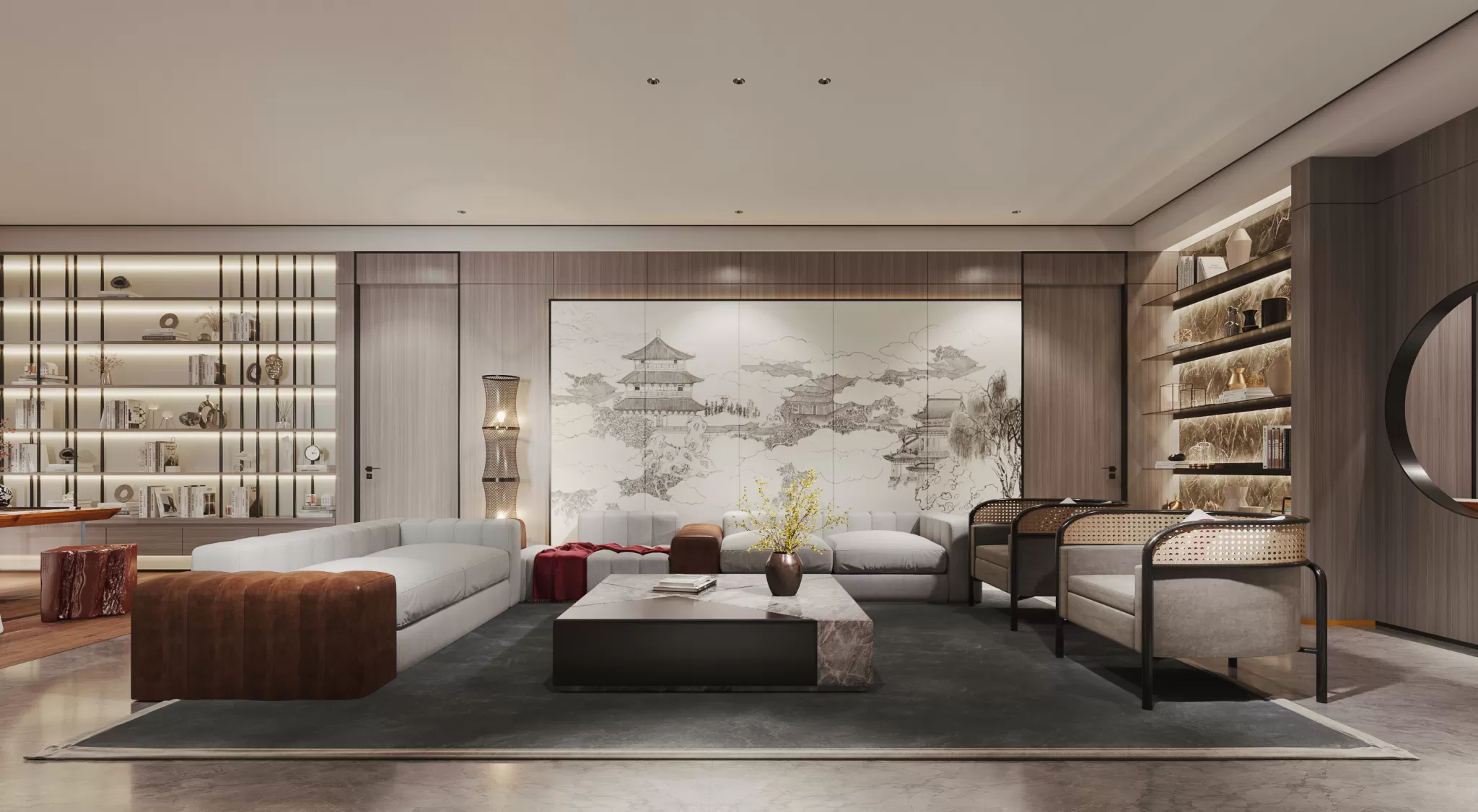 CORONA SCENES – LIVING ROOM – 3170