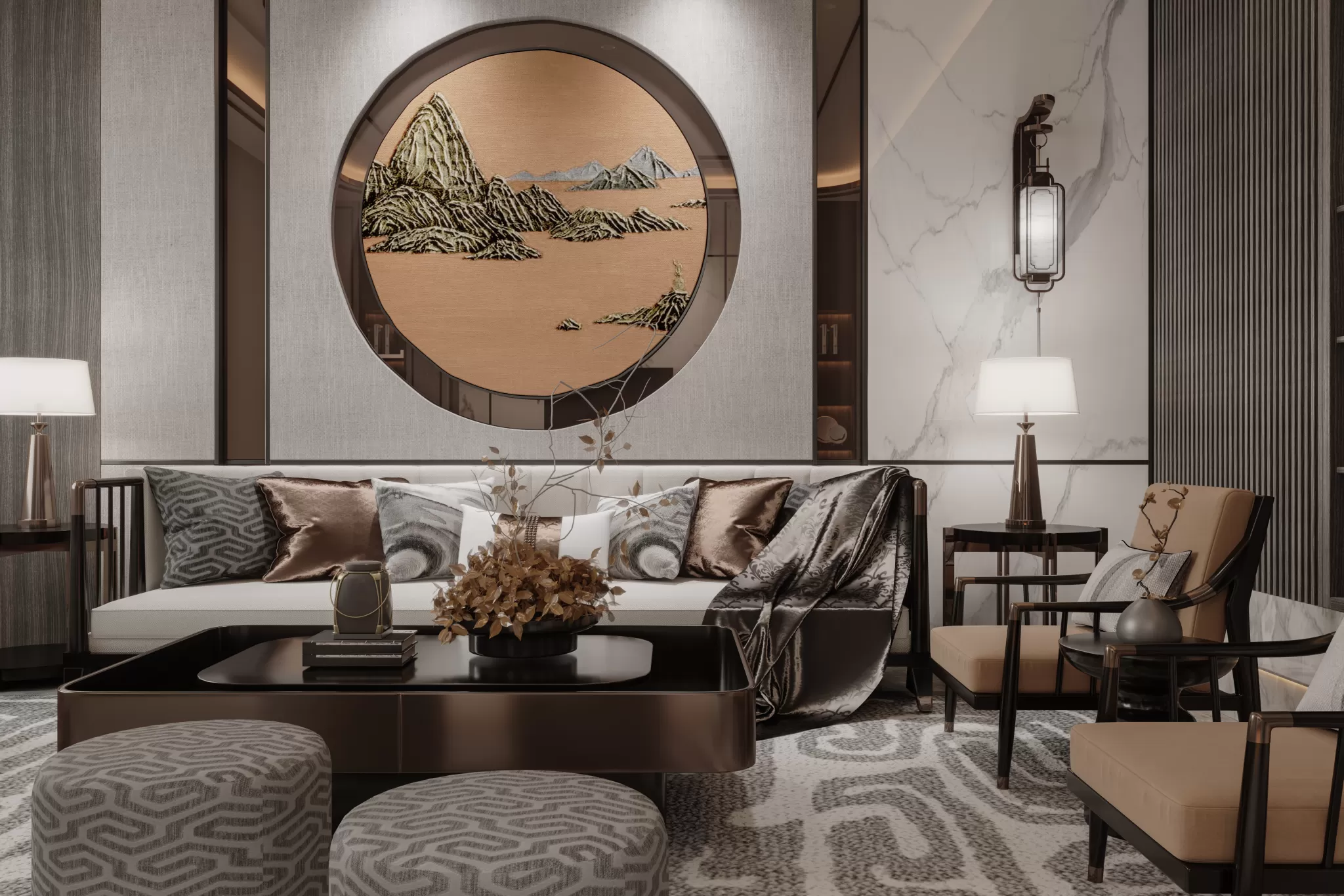 CORONA SCENES – LIVING ROOM – 3173