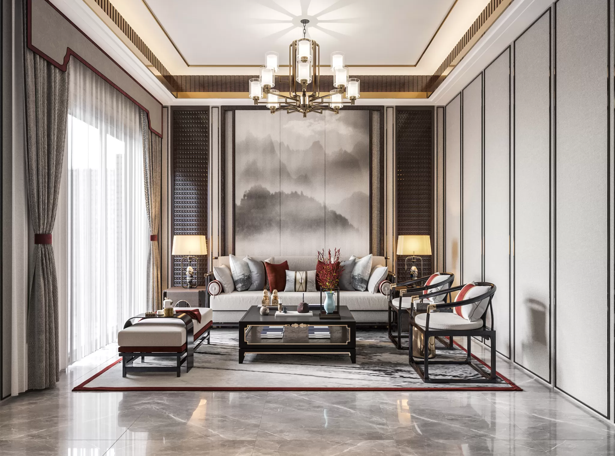 CORONA SCENES – LIVING ROOM – 3178