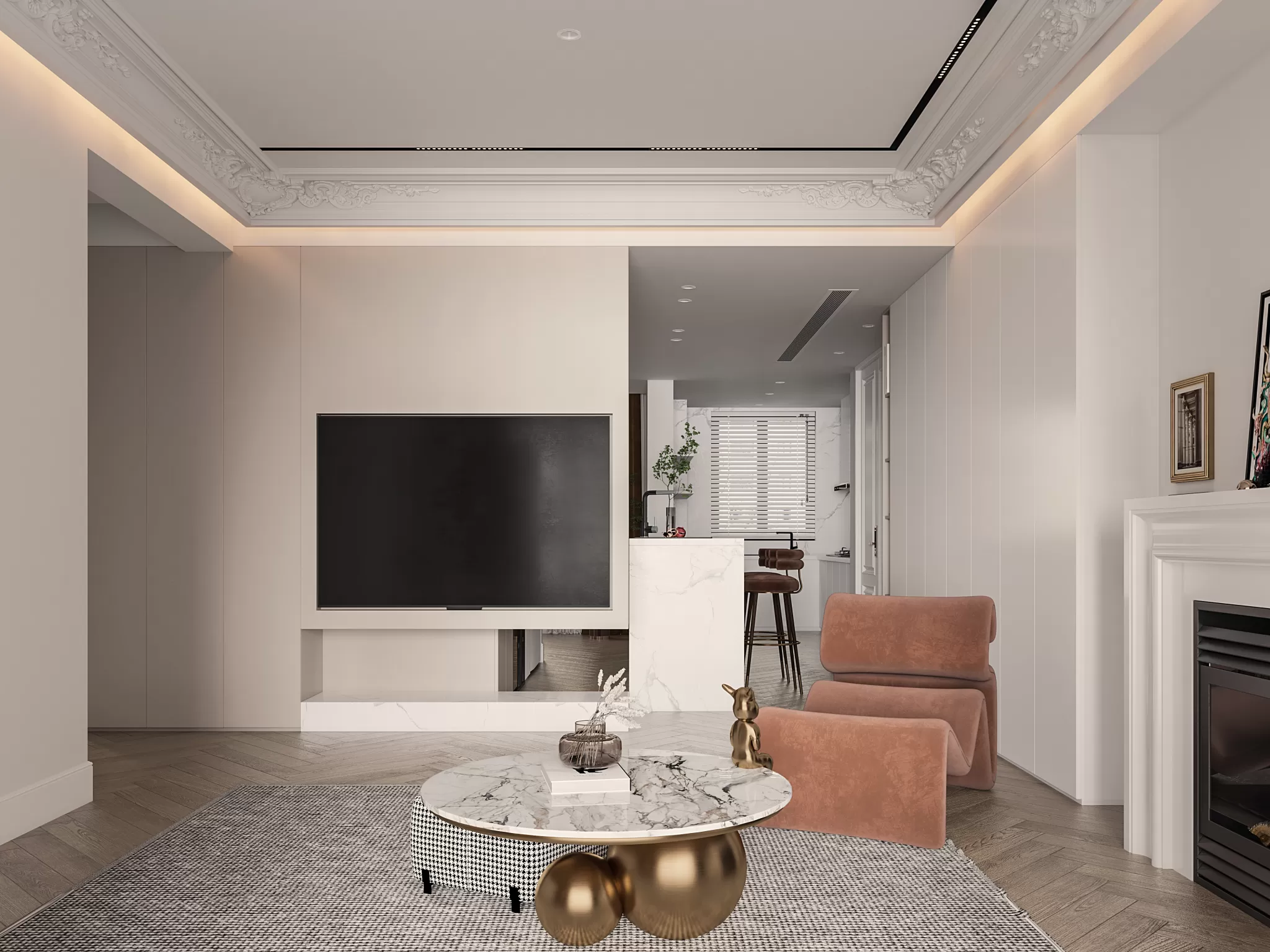 CORONA SCENES – LIVING ROOM – 3196