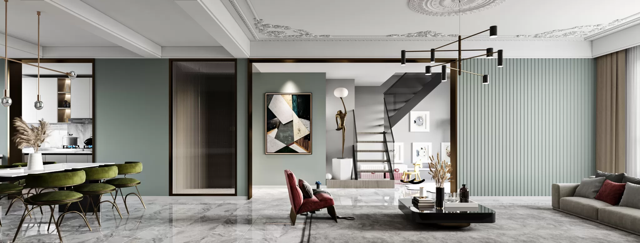 CORONA SCENES – LIVING ROOM – 3200