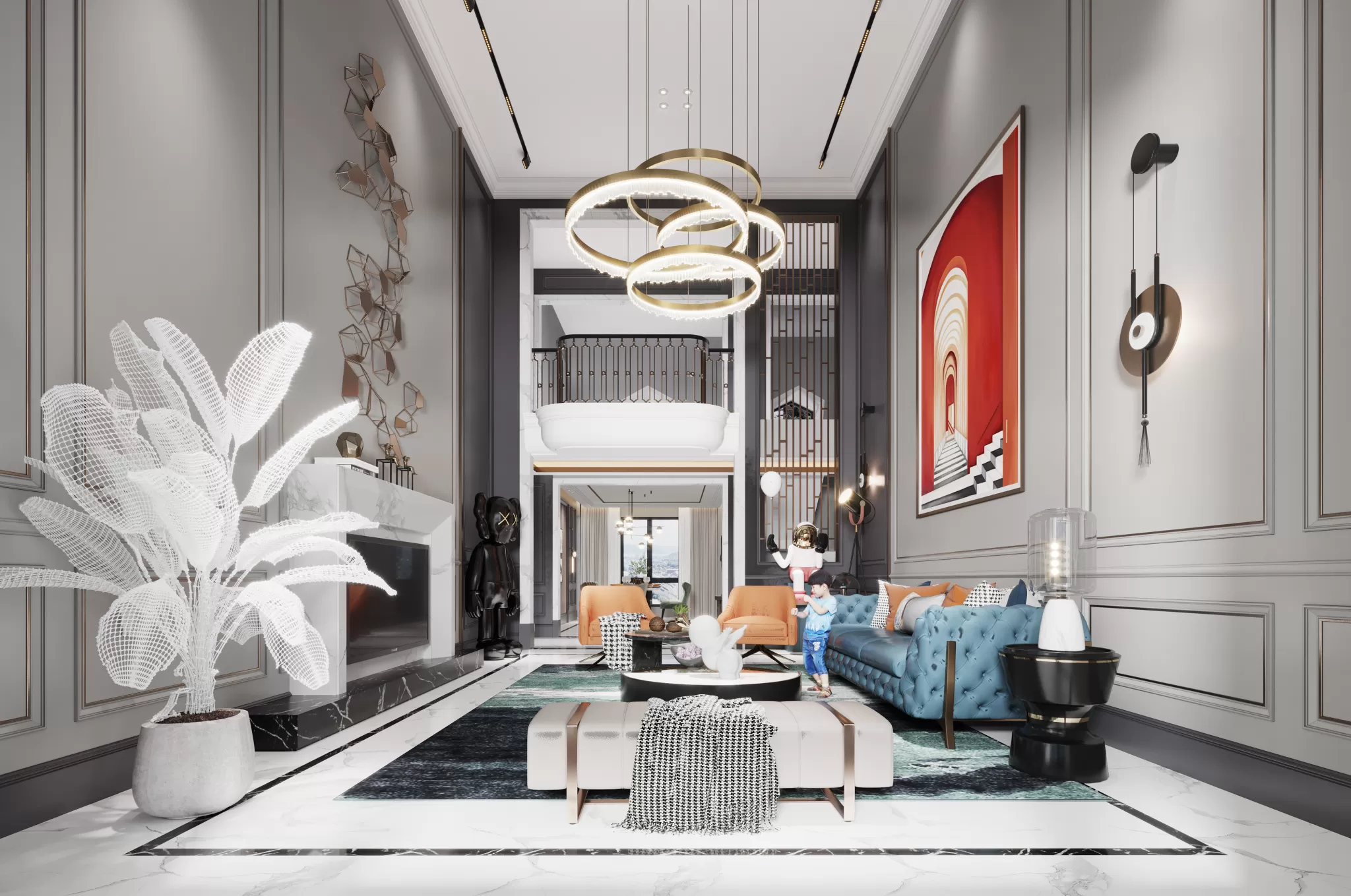 CORONA SCENES – LIVING ROOM – 3206