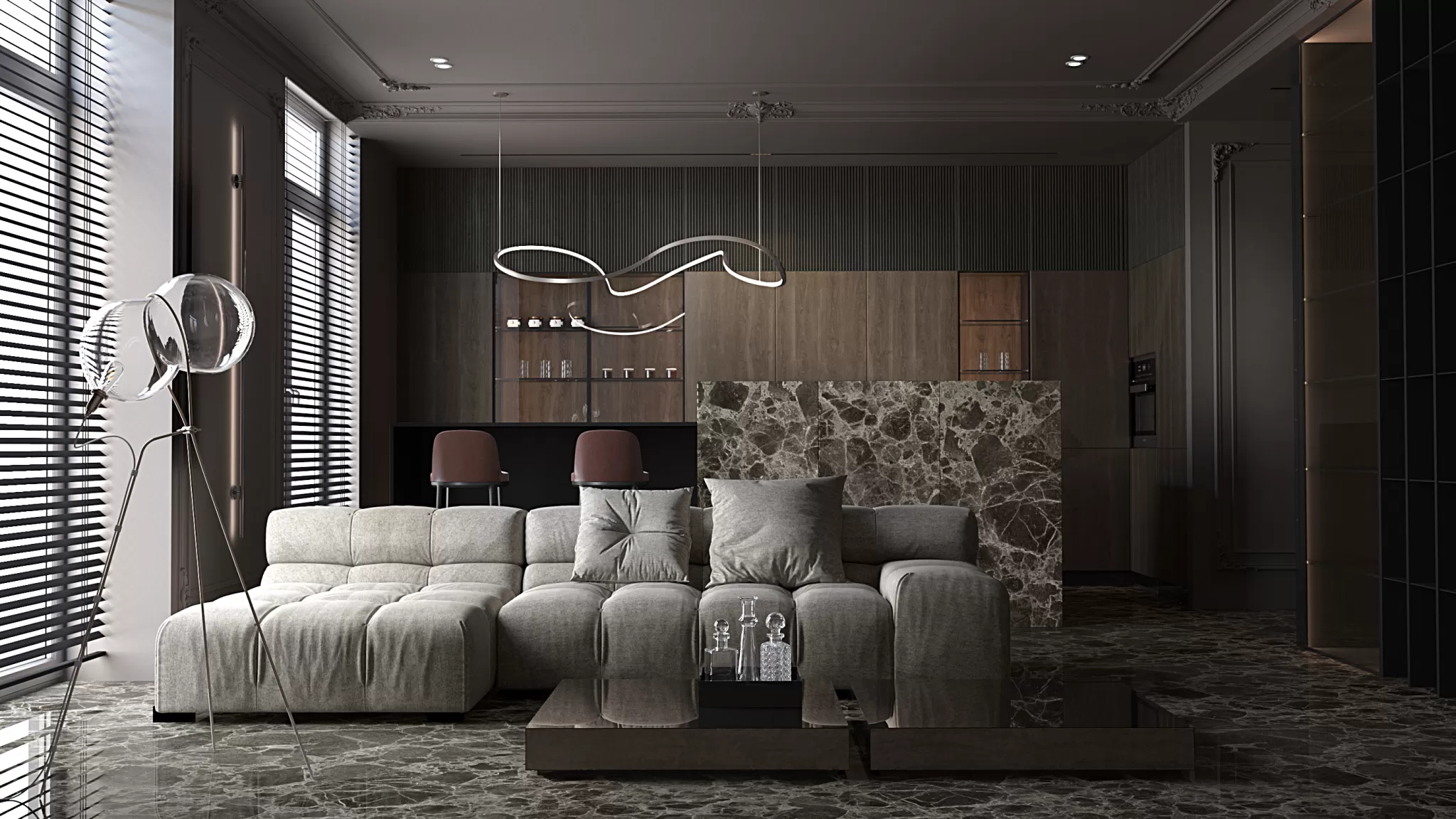 CORONA SCENES – LIVING ROOM – 3207