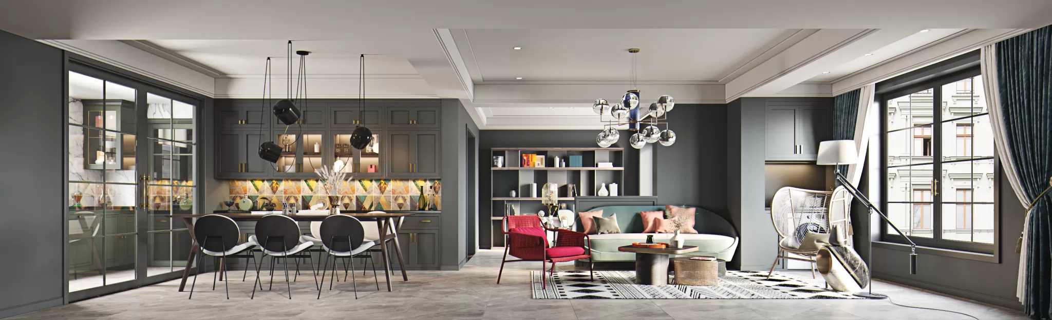 CORONA SCENES – LIVING ROOM – 3208