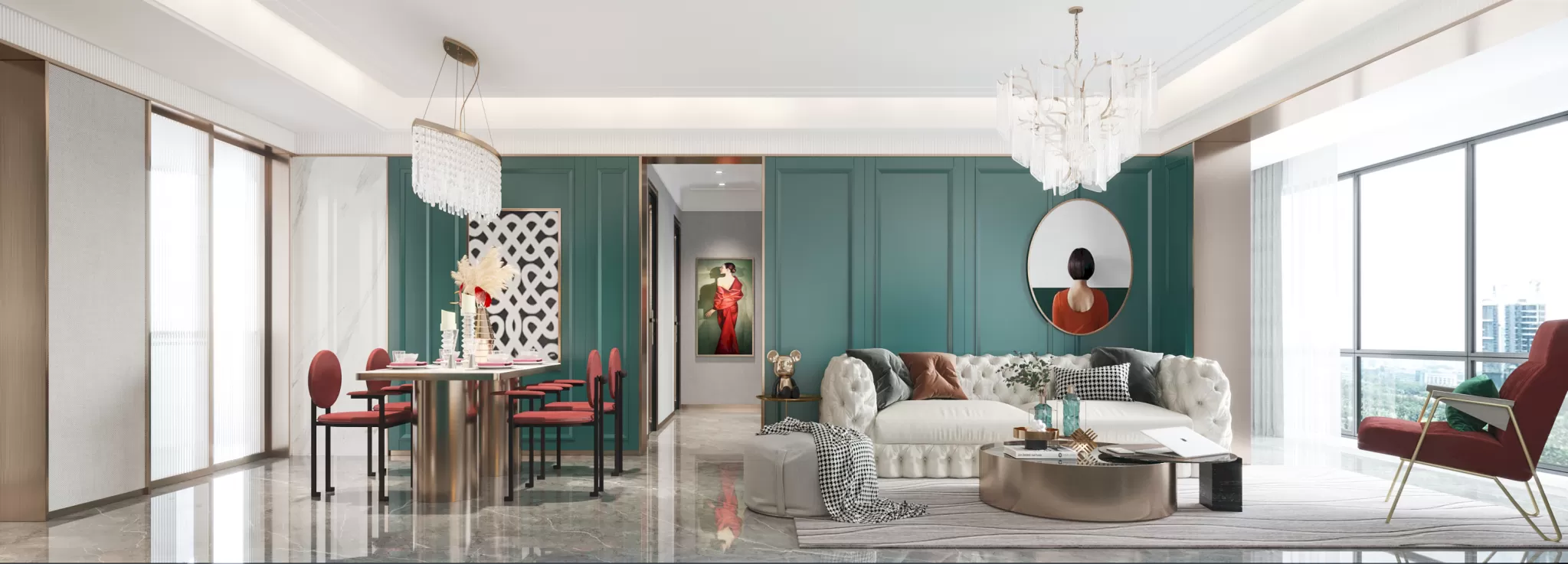 CORONA SCENES – LIVING ROOM – 3210