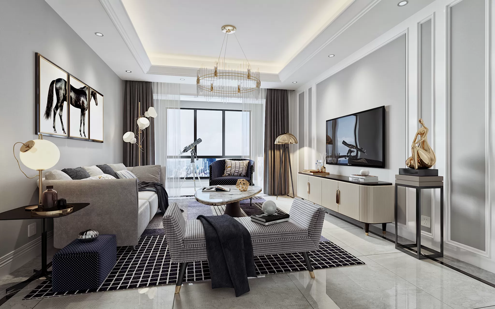 CORONA SCENES – LIVING ROOM – 3258