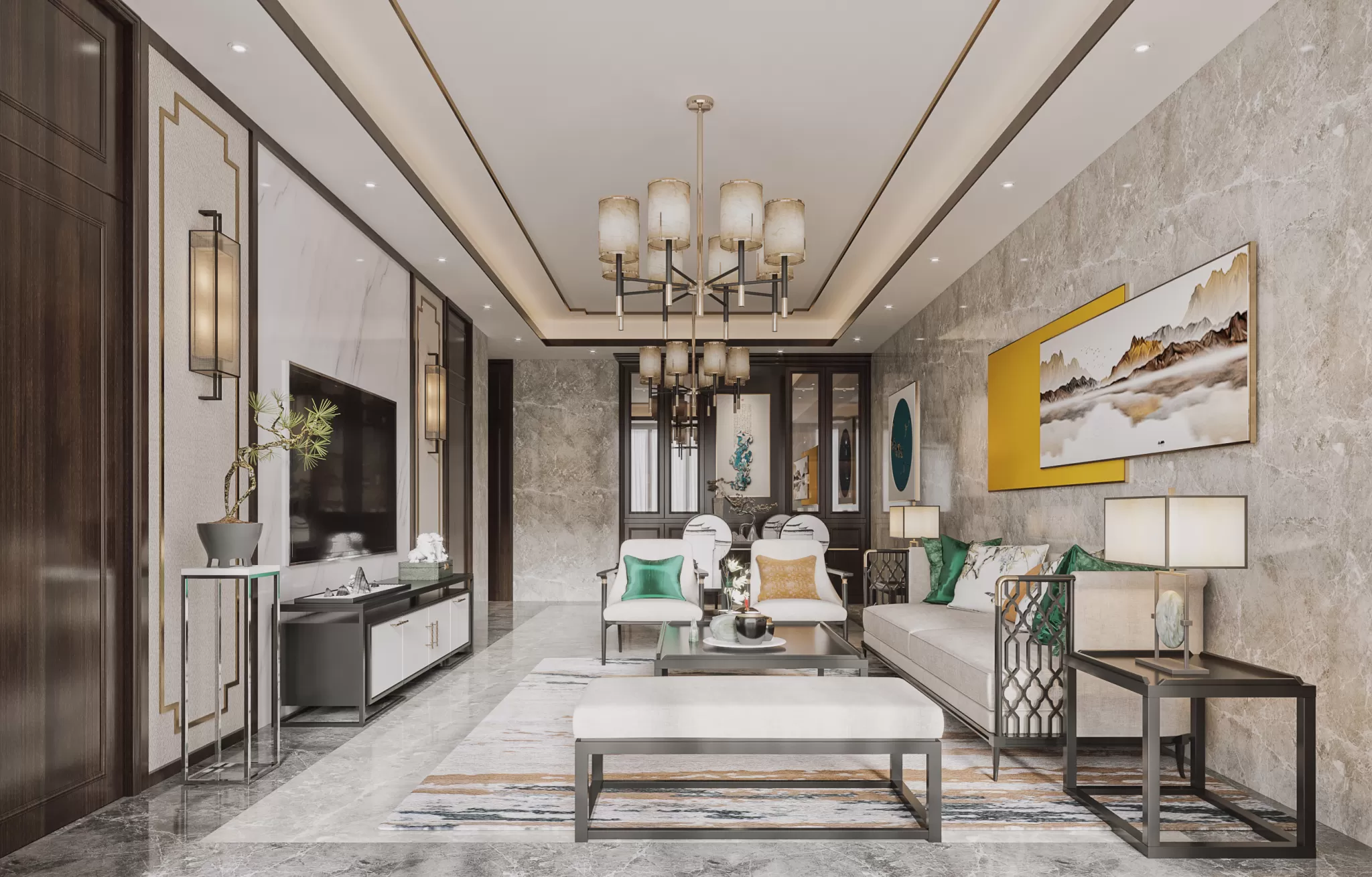 CORONA SCENES – LIVING ROOM – 3266