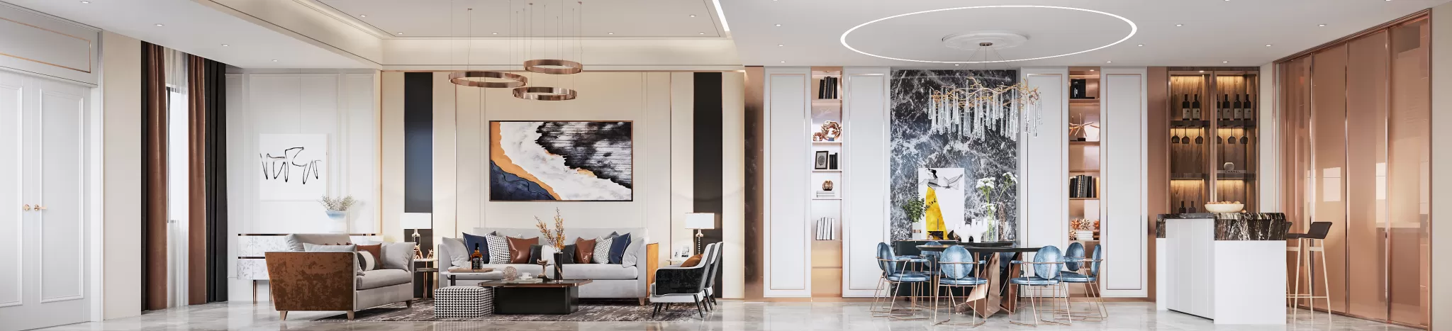 CORONA SCENES – LIVING ROOM – 3302