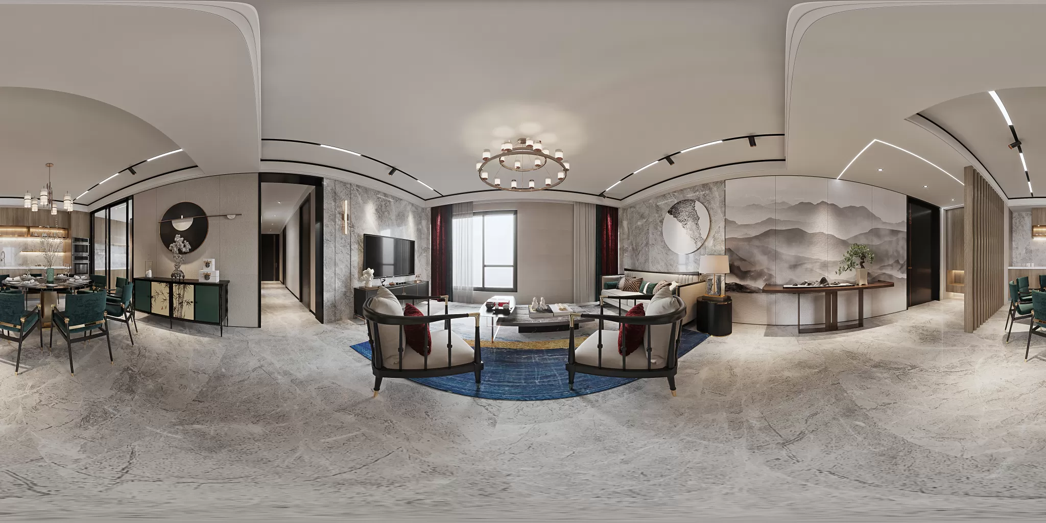 CORONA SCENES – LIVING ROOM – 3414