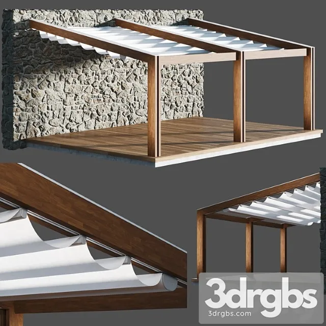 Corradi Pergotenda Awing PT60 3D Model Download