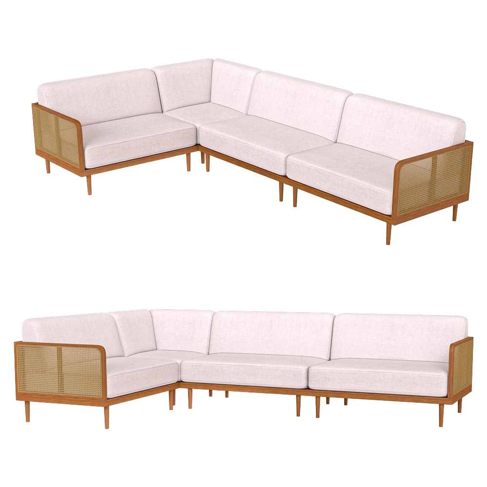 CorsaStyle – Sofa Bodrum 2 3D Model CorsaStyle – Sofa Bodrum 2 3D Model
