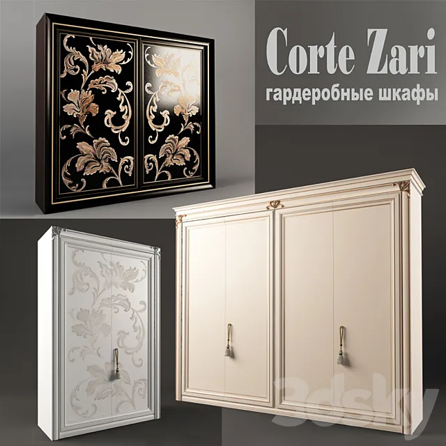 Corte Zari cabinets 3DModel