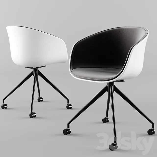 Cortez armchair 3D Model