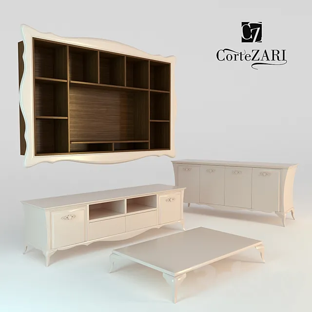 CorteZari Zoe Gold 3DModel