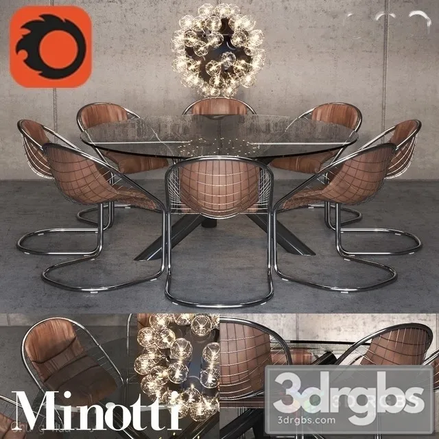 Cortina Chair Van Dyck 3D Model Download Cortina Chair Van Dyck 3D Model Download