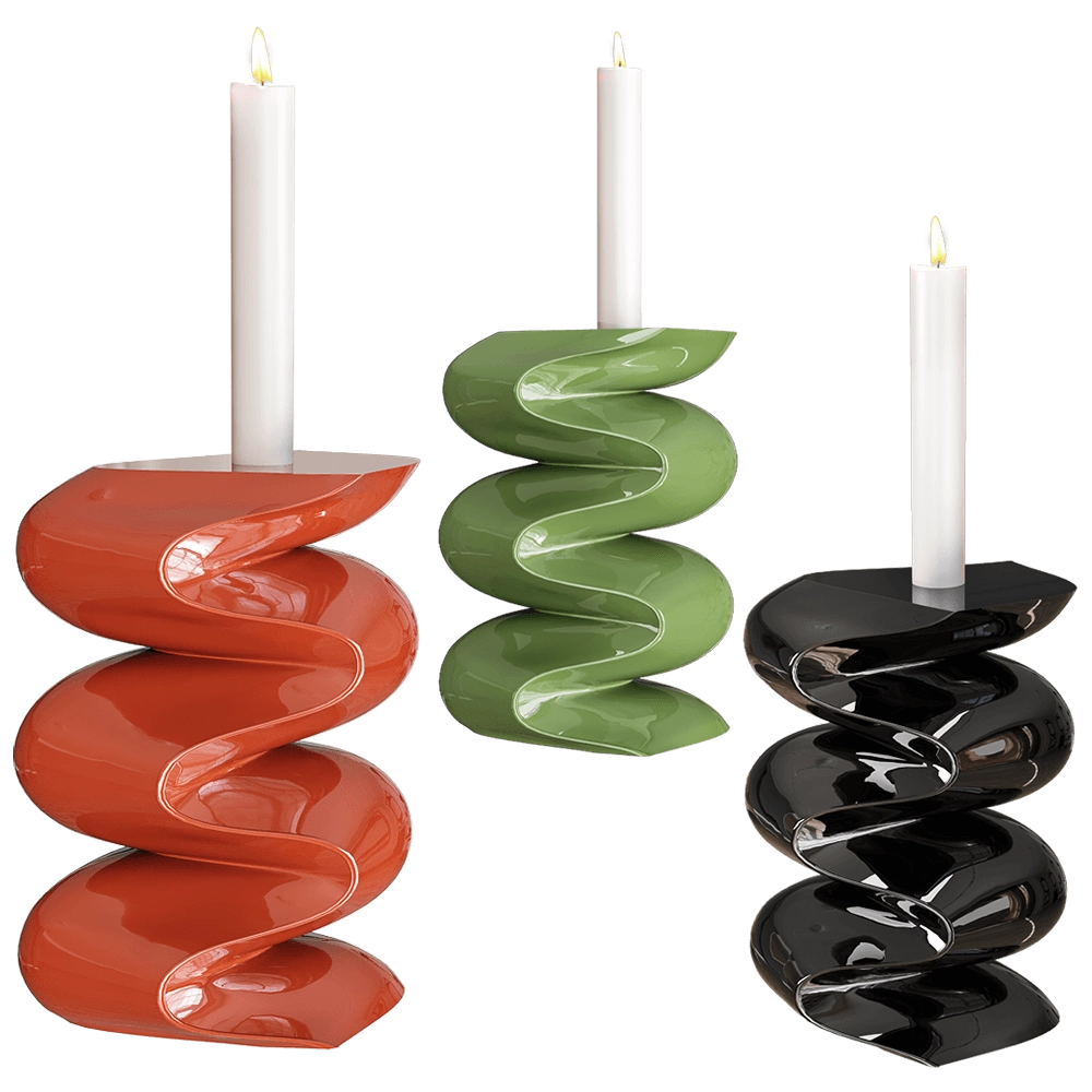 COSIN Paris – Candlestick Ganache 3D Model