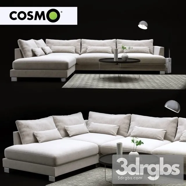 Cosm Sofa 3D Model Download Cosm Sofa 3D Model Download