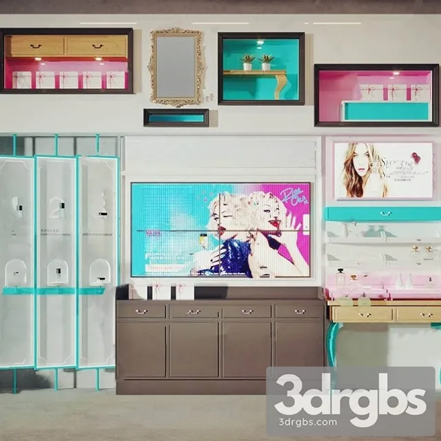 Cosmetic Container 2 3D Model Download