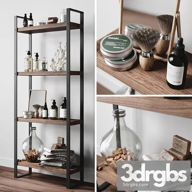 Cosmetic Set 1 3D Model Download