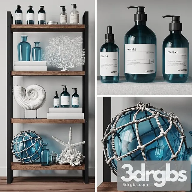 Cosmetic Set 2 2 3D Model Download