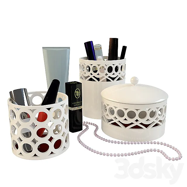 Cosmetic set 3D Model