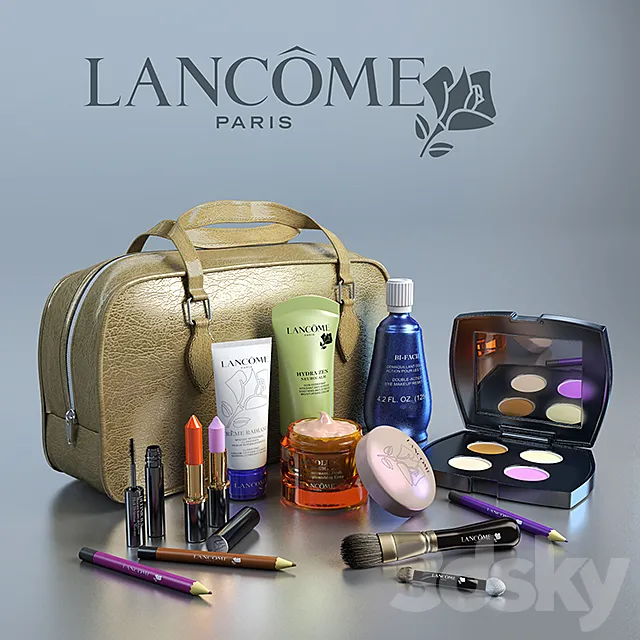 Cosmetic set Lancome 3D Model