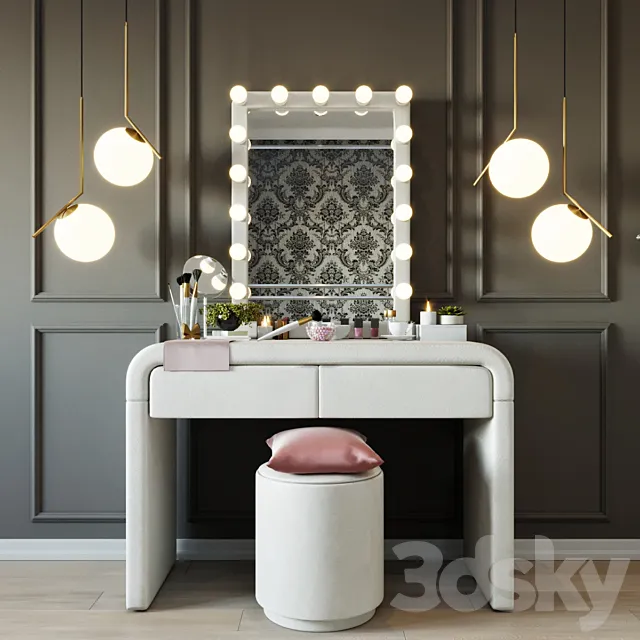 Cosmetic table Signal 3D Model Cosmetic table Signal 3D Model