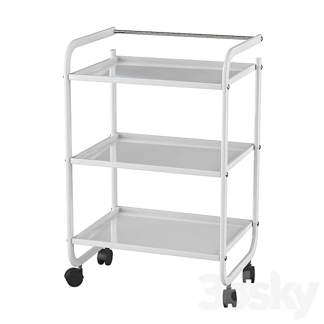 Cosmetic trolley 3D Model Cosmetic trolley 3D Model
