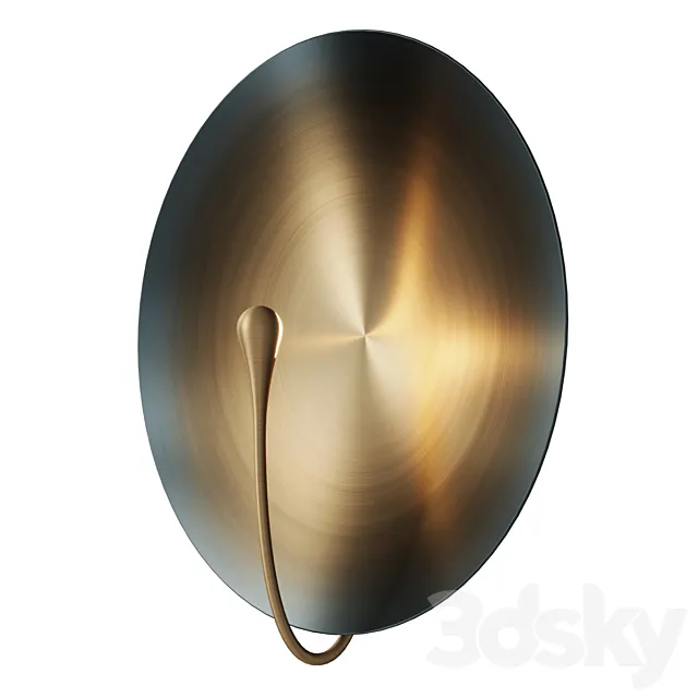Cosmic Ore Handmade Wall Light Sconce 3D Model Cosmic Ore Handmade Wall Light Sconce 3D Model