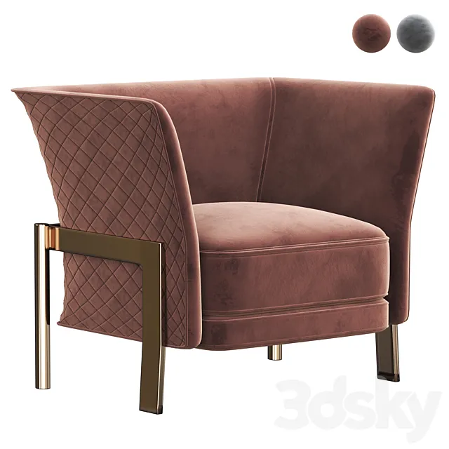 COSMO Armchair by OPERA CONTEMPORARY 3D Model