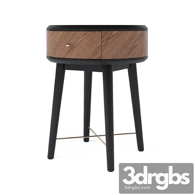 Cosmo bedside table – brave round Cosmo bedside table – brave round