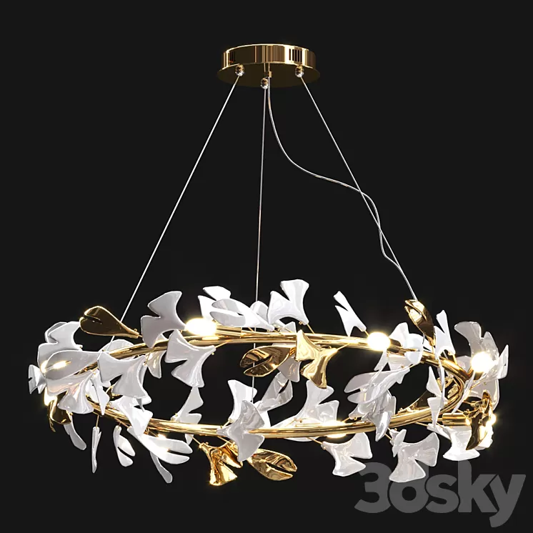Cosmo Flower Chandelier – 60 3D Model Cosmo Flower Chandelier – 60 3D Model