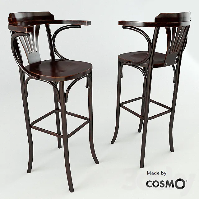 Cosmo Leisure bar chair 3DModel Cosmo Leisure bar chair 3DModel