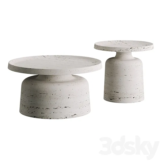 Cosmo Relax Tube Coffee Table 3D Model