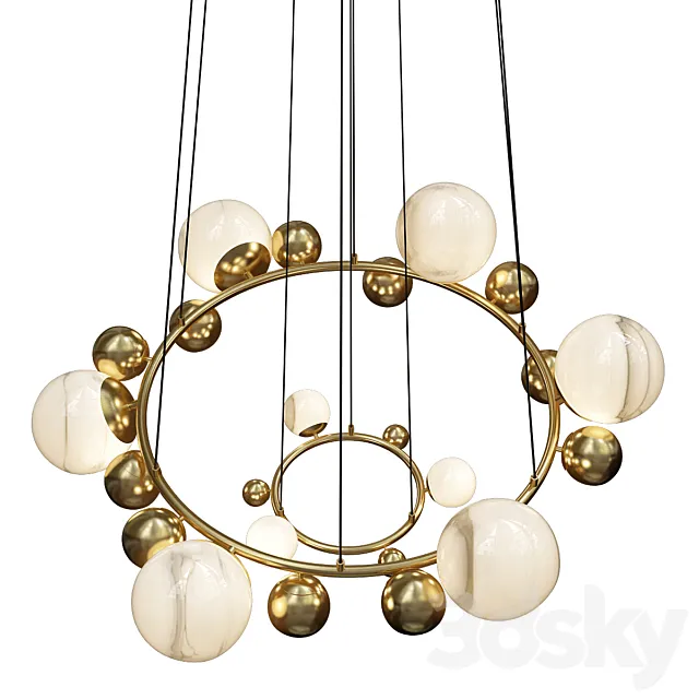 COSMOGONY LARGE Chandelier 3DModel