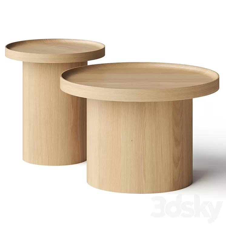 Cosmorelax Montenot by Cosmo Coffee Side Table 3D Model