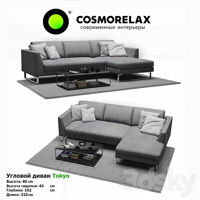 Cosmorelax Tokyo 3D Model