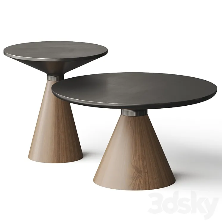 Cosmorelax Vaso Wood Coffee Table by Cosmo 3D Model Free Download