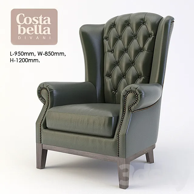 Costa Bella chair Lord 3DModel