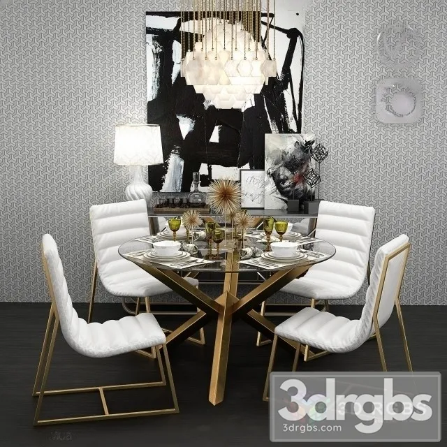 Costa Dining Table 3D Model Download Costa Dining Table 3D Model Download