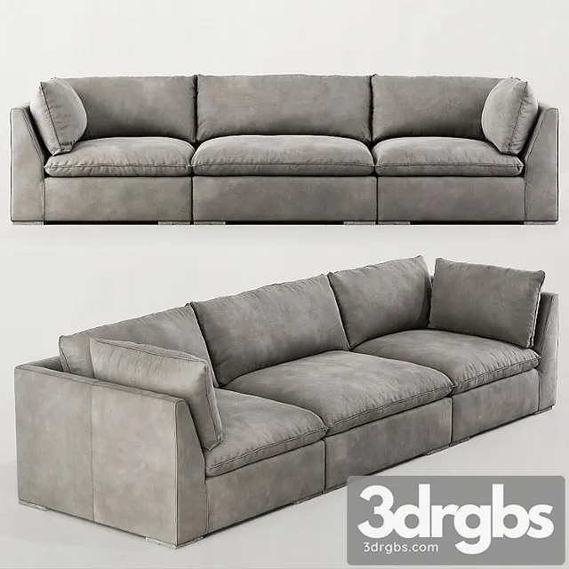 costera modular leather sofa 3D Model Download costera modular leather sofa 3D Model Download