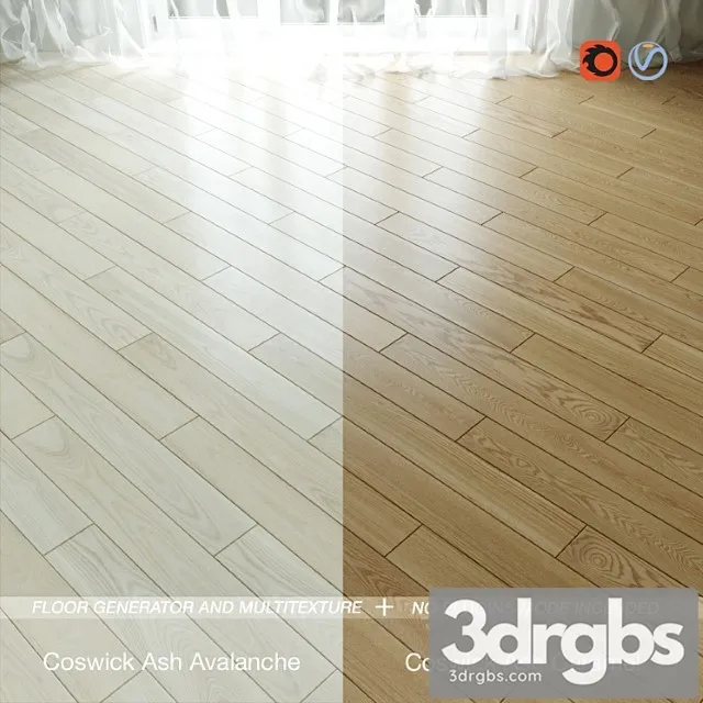 Coswic flooring vol.1 3D Model Download